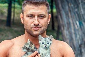 Стаття Трогательная брутальность: полуобнаженные бойцы снялись в фотосессии с котятами Ранкове місто. Крим
