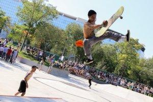 Стаття В Одессе открыли самый большой скейт-парк в Украине Ранкове місто. Крим