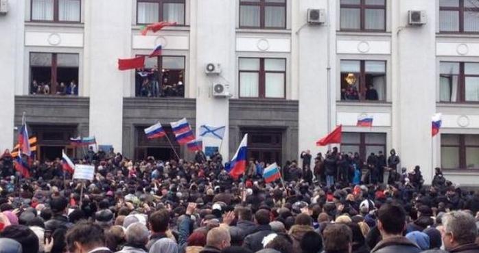 Стаття В захвате Луганской облгосадминистрации участвовали студенты-россияне Ранкове місто. Крим