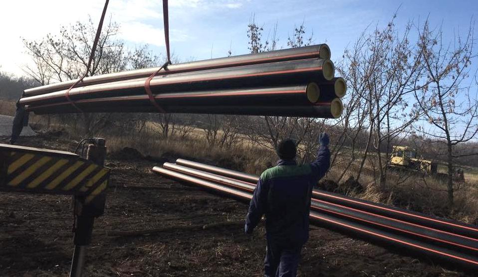 Статья На Донбассе идет строительство долгожданных газопроводов (ФОТО) Утренний город. Крым