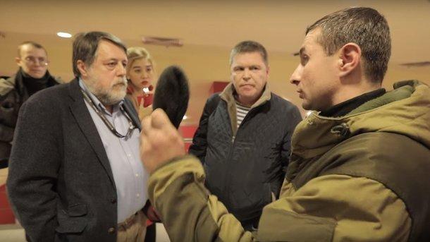 Стаття В Москве сорвали показ фильма о войне в Украине Ранкове місто. Крим