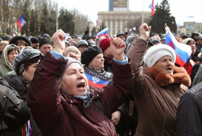 Стаття К чему оккупанты готовят «народ Донбасса»? Ранкове місто. Крим