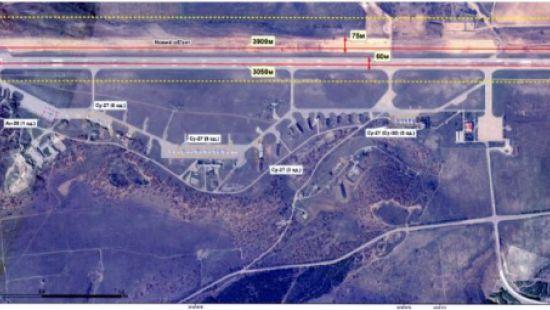Стаття В оккупированном Крыму выявлено строительство посадочной полосы на военном аэродроме Утренний город. Крим