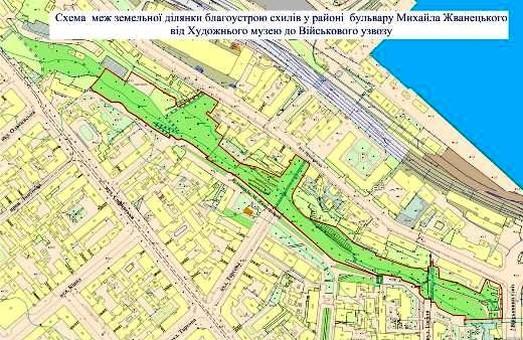 Стаття Как будут выглядеть склоны под бульваром Жванецкого — определит конкурс Ранкове місто. Крим