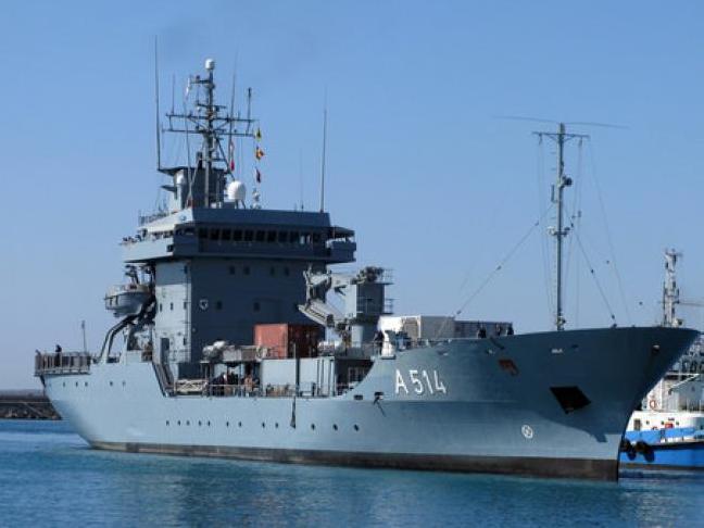 Стаття В Черное море зайдет немецкая военная плавбаза «Верра» Ранкове місто. Крим