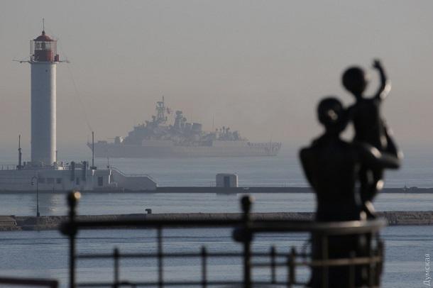 Стаття В Одессу прибыли военные корабли НАТО: фото Ранкове місто. Крим