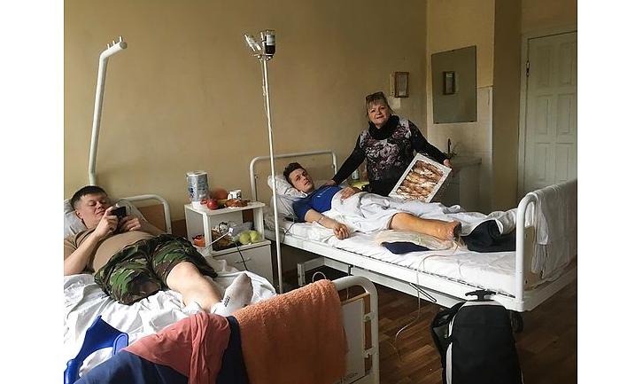 Стаття Поранені на Донбасі українські захисники потребують допомоги у госпіталі Ранкове місто. Крим
