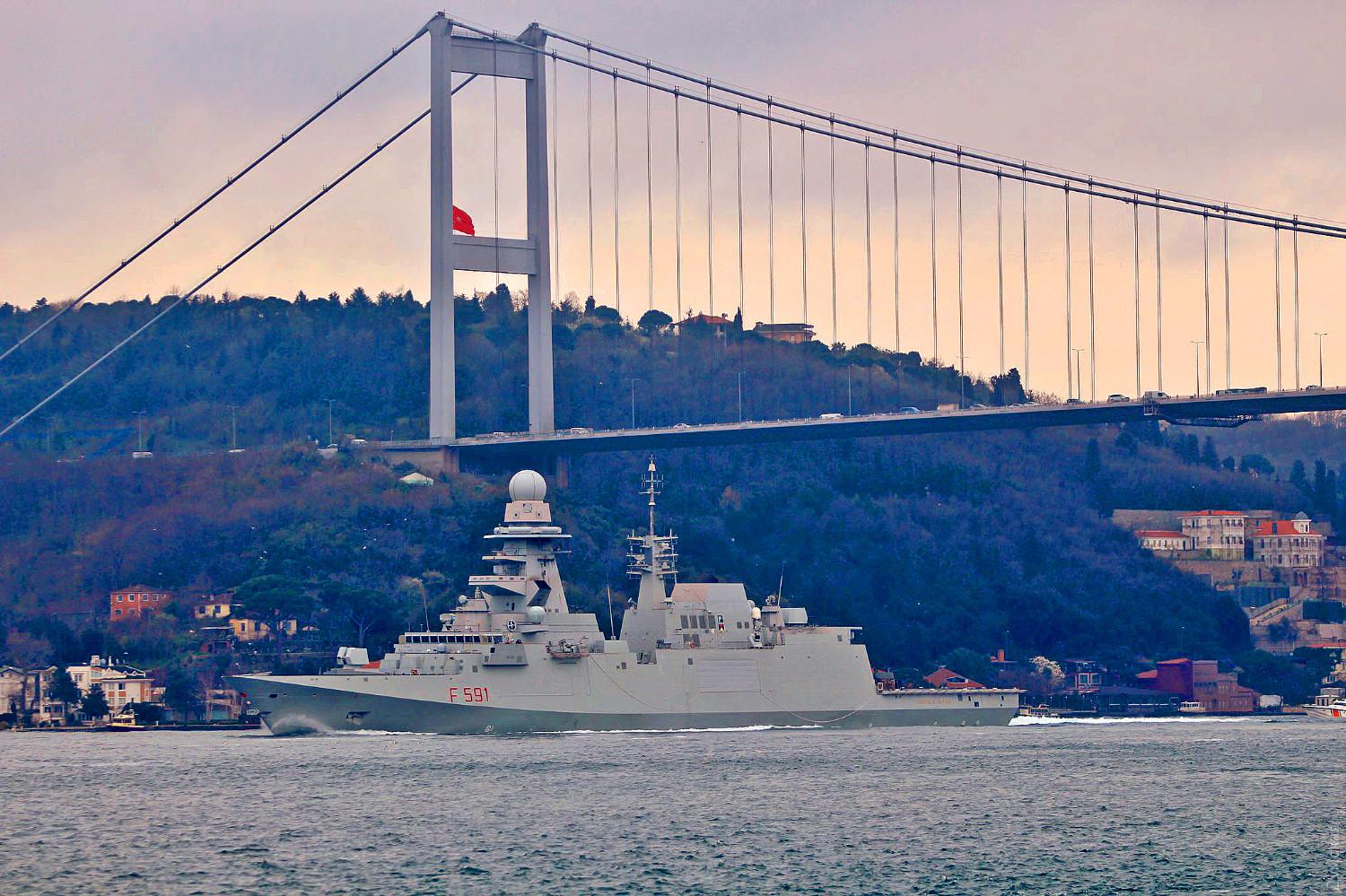 Стаття Корабли НАТО вошли в Черное море: постоянная группа SNMG2 проведет учения с партнерами Ранкове місто. Крим
