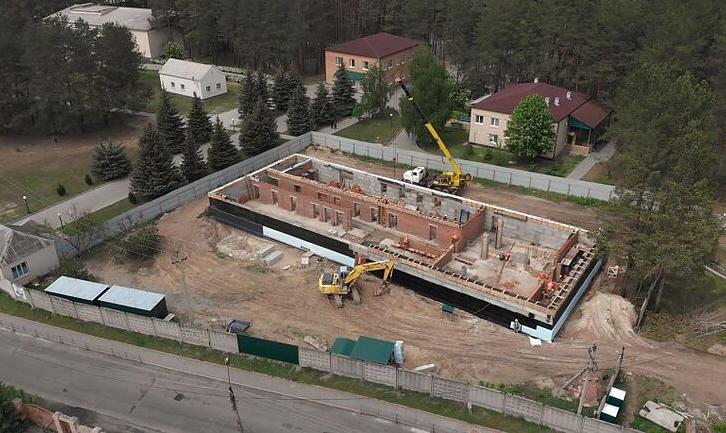 Стаття У Святогірську триває будівництво центру реабілітації для учасників АТО/ООС. ФОТО Ранкове місто. Крим