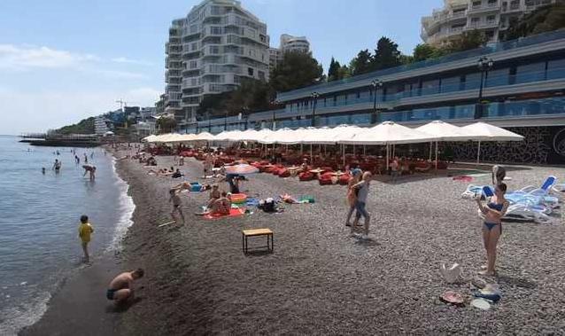 Статья В Крыму открыли курортный сезон: оккупанты показали «переполненные» пляжи Утренний город. Крым