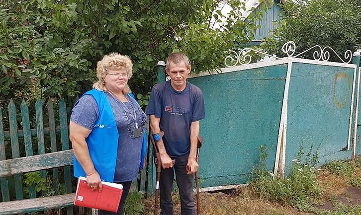 Стаття Волонтери доставили у прифронтове селище засоби реабілітації Ранкове місто. Крим