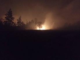 Стаття Перед началом лесного пожара под Станицей Луганской был обстрел со стороны наемников РФ Ранкове місто. Крим