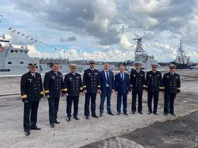 Стаття В Южном открыли новую базу Военно-морских сил Украины Ранкове місто. Крим
