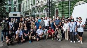 Стаття На Одесской киностудии завершились съемки масштабного кинопроекта (фото) Ранкове місто. Крим