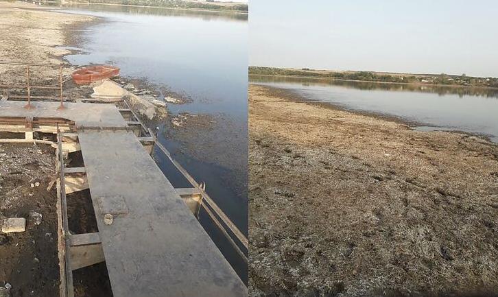 Стаття «Пустеля Пасічника» — через закриття шахт бойовиками зникло найбільше водосховище Луганщини Ранкове місто. Крим