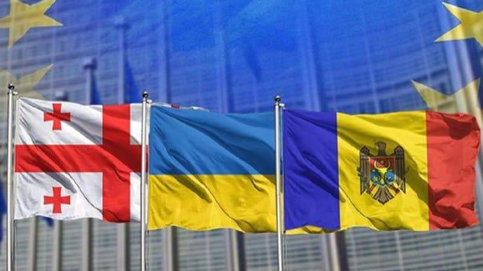 Стаття Грузия, Молдова и Украина подписали декларацию об объединении усилий на пути в Евросоюз Ранкове місто. Крим
