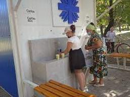 Стаття В Марьинке открыли бювет питьевой воды для отдыхающих в городском парке Ранкове місто. Крим
