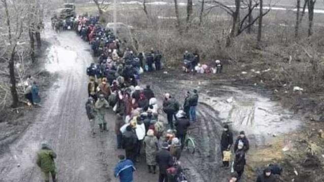Стаття Реакция россиян на наплыв беженцев из Донецка Ранкове місто. Крим