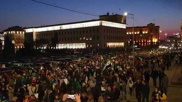 Стаття Митинг в Софии опроверг фейк Кремля, что «болгары не поддерживают Украину» Ранкове місто. Крим