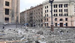 Стаття Здание Харьковского университета Каразина полностью разрушено, вуз переместят в безопасное место Ранкове місто. Крим