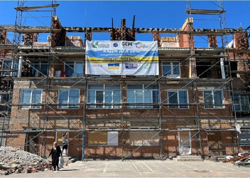 Стаття У Бучі десять будівель відновить американська організація Ранкове місто. Крим