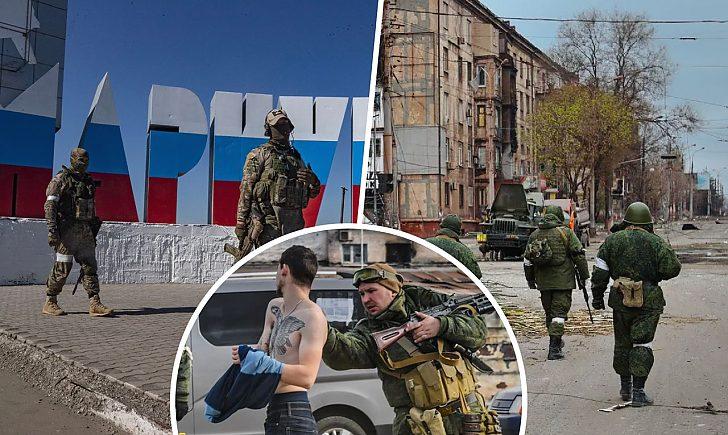 Стаття Шукають „прояви нацизму“, а потім роздягають: як відбувається фільтрація в окупованому Маріуполі Утренний город. Крим