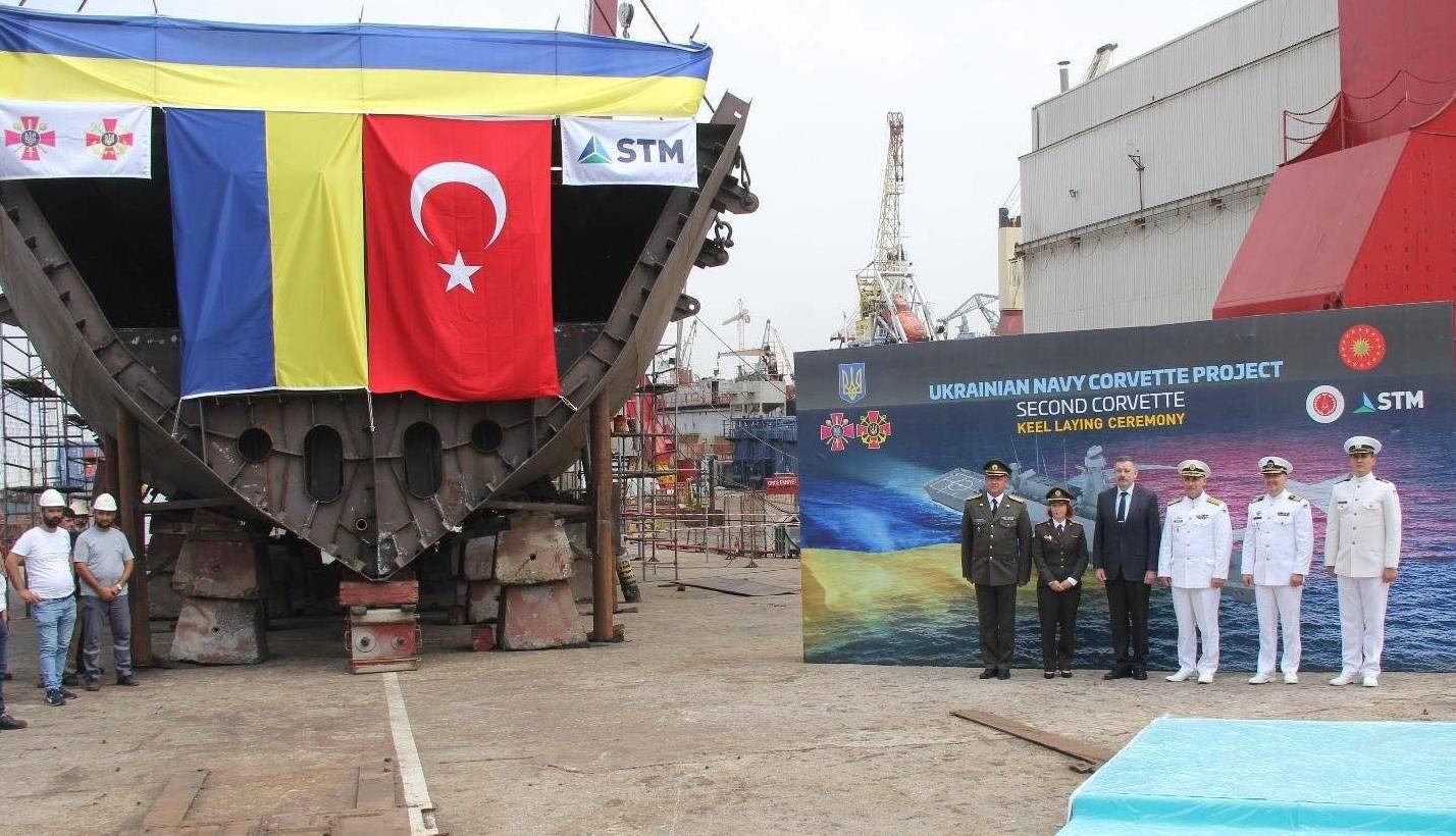 Стаття Заклали кіль: у Туреччині будують другий корвет для Чорноморського флоту України Ранкове місто. Крим