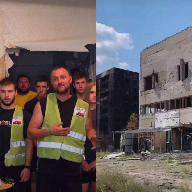 Стаття Нагадати людям, що про них не забули: команда волонтерів будує Пункт Незламності у Вугледарі Ранкове місто. Крим